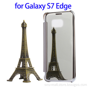 PU Leather Flip Case Wallet Cover For Samsung Galaxy 7 Edge, Mobile Phone Cover for Samsung Galaxy S7 Edge